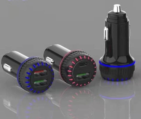 Intelligenter tragbarer USB-Auto-Ladegerät-Adapter 9V 2A 18W für Handy